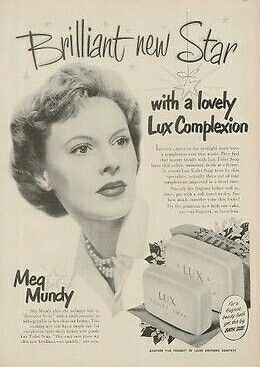 Meg Mundy in Lux Soap Ad